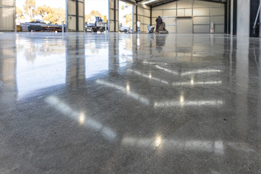 Burnished Concrete Floor 